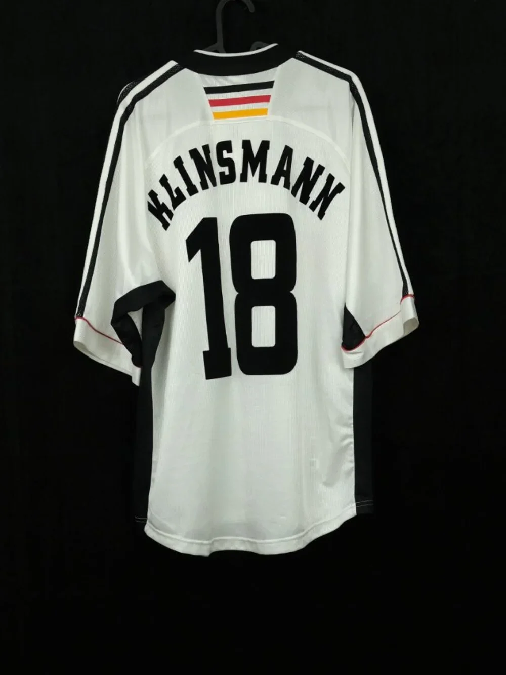Adidas 1998 Germany National Team Home Jersey Vintage White Size L #18